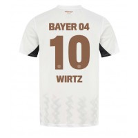 Bayer Leverkusen Florian Wirtz #10 Bortedrakt 2024-25 Kortermet